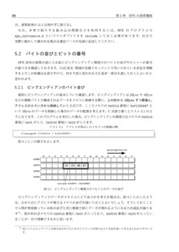 エンディアンの話など
