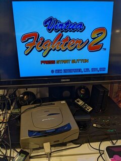 バーチャファイター2を起動