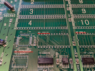 YM2151などを実装できそうなパターン