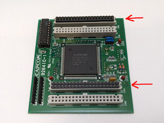 CNAとCNDにピンヘッダを差し込む