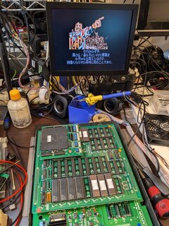ひどい縦縞がｗ