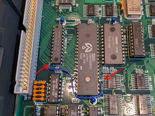Z80のWAITがGNDに落とされている