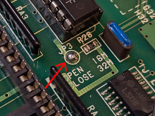 32Mbitモードに設定