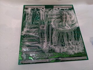 パン!3のROMボードのデッドコピー品を洗浄