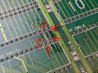 部品面の追加補修箇所 その1