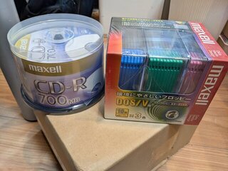 30枚650円で買ったFDDとか