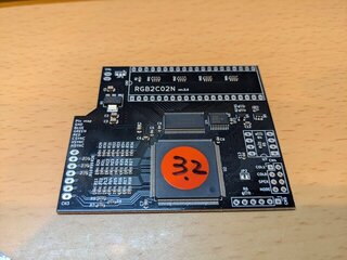 RGB2C02Nのファームウェアをアップグレードしてもらった