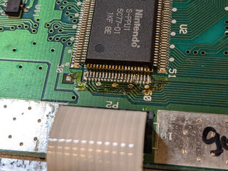 PPU1の修理痕