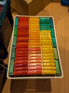 現状、色でソートされている