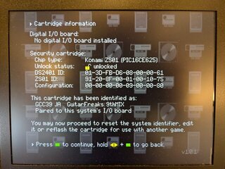 Paired to tihs system's I/O boardとのこと