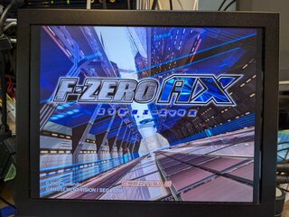 F-ZERO AX起動した