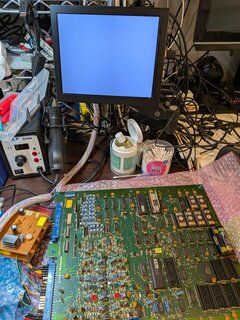 水色画面で起動しないVSスーパーマリオ