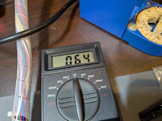 加熱前は0.064uF
