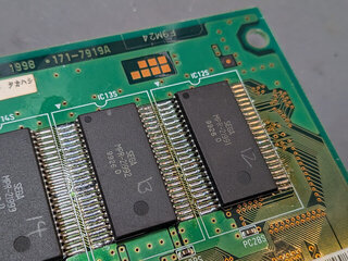 IC13とIC12を貼り直した
