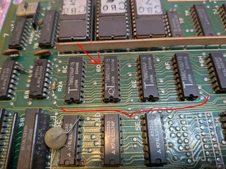6DのSRAMだけデータ線が変