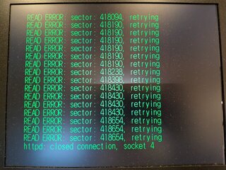 トラック23はエラーを出しながらもどうにか完走