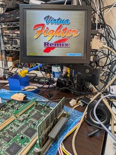 バーチャファイターリミックス起動した