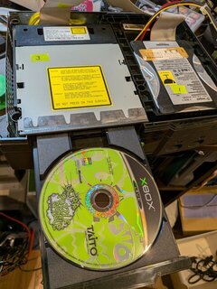 3号機のドライブを1号機に取り付けて動作確認