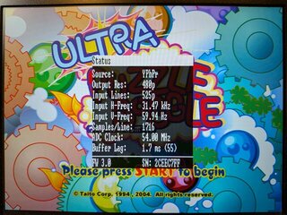 480pでゲームを立ち上げてみた