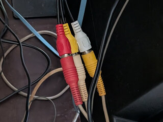 白と黄色を入れ替えたら映った