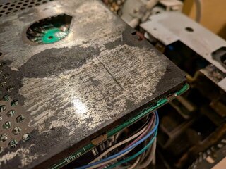 サビ転換剤を塗布