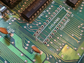 一旦ソルダーレジストを剥がした