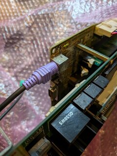 とりあえずPS/2キーボードを繋いでみた