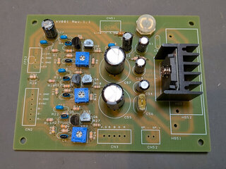 RGB反転基板キットの残りを仕上げた