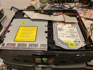 2号機とドライブを交換