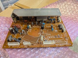 ネック基板取り外し完了