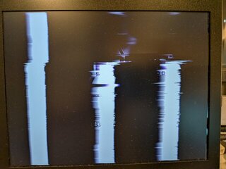 映像がひどい