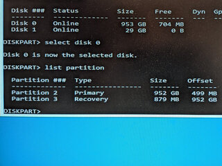 先頭パーティション消失