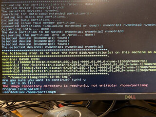 HDDに書き込みができない状態だった