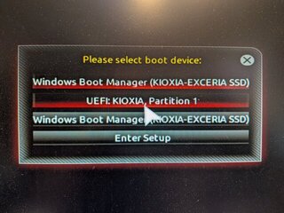 同じ名前のドライブが2つになってしまった