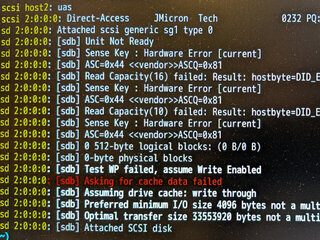 エラーっぽいのが出る