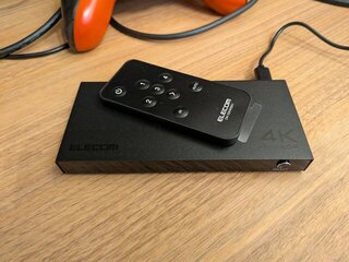4K対応 4入力のHDMI切替器を投入