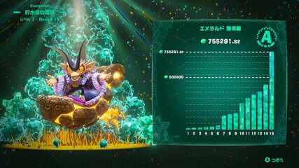 貯水湖の階層レベル7クリア