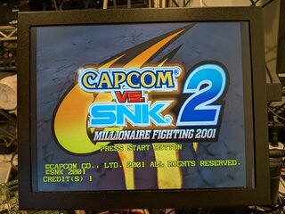 カプコン vs. SNK 2 起動