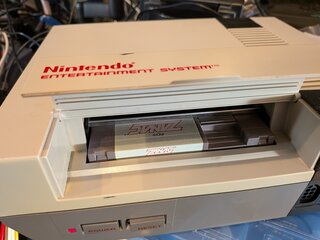 NES本体で動かしてみる