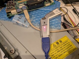 1号機のドングルを装着してみた