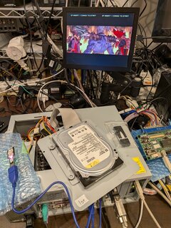 1号機も起動した