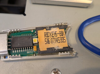 ドングルを開けた