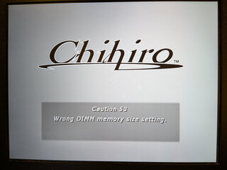 JP5を2-3にしているとCaution 53が出てロードが始まらない