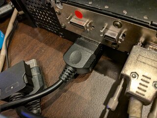 Chihiroの下の基板からコンポーネントケーブル経由で映像信号を出す実験